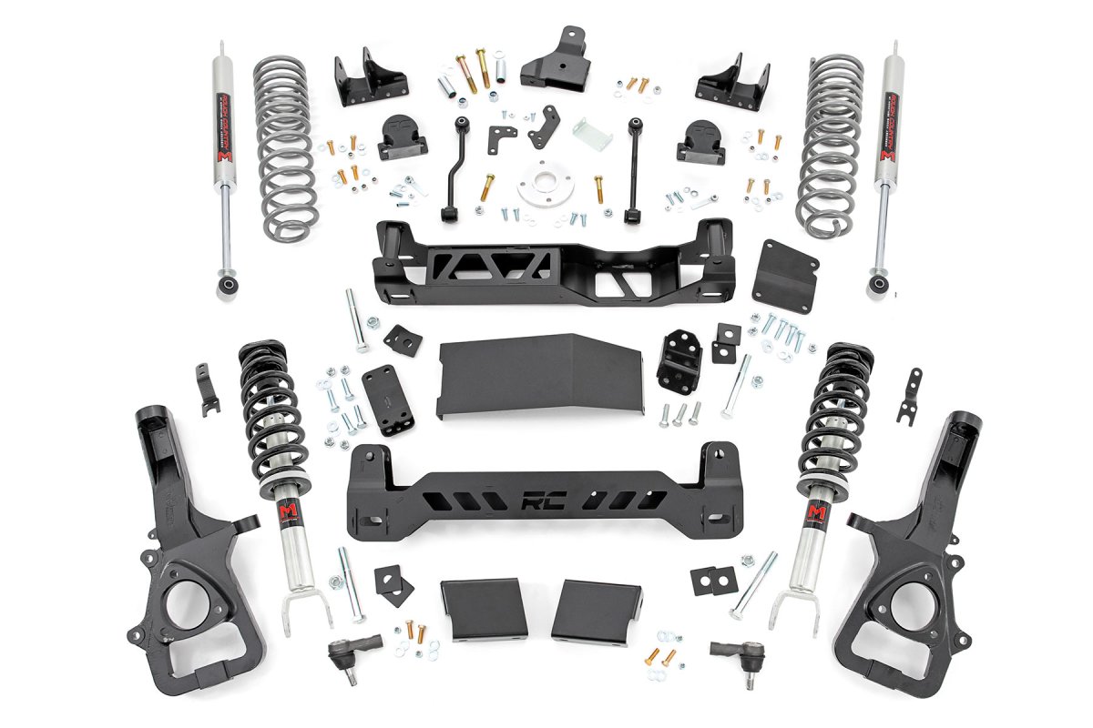 Ram 1500 Suspension Lift Kit - Front + Rear - Rough Country - 6 Inch Lift Kit | 22XL | M1/M1 - '19-'24
